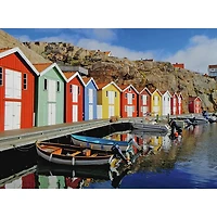 Ravensburger Colourful Houses in Sweden - 100 pièces XL