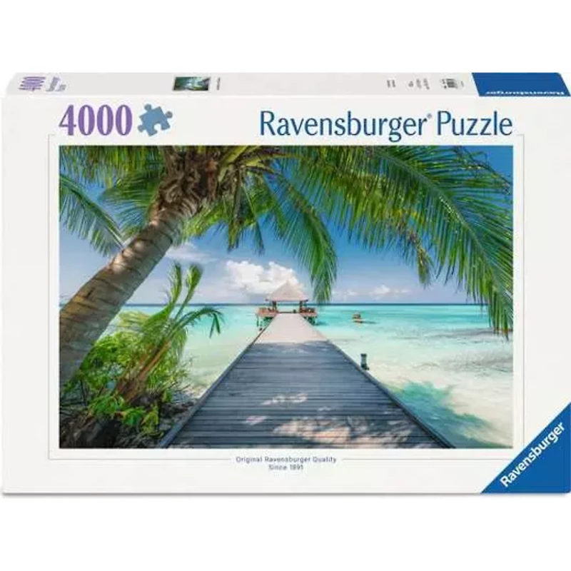 Ravensburger Plage de rêve aux Maldives - 4000 pièces