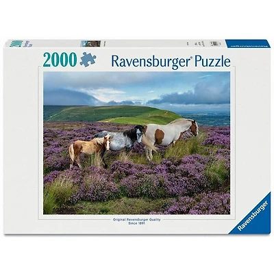 Ravensburger Wild Horses in Heather - 2000 pièces