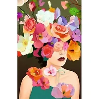 Ravensburger Moment femme-fleur - Rose - 200 pièces