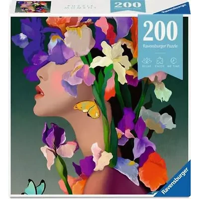 Ravensburger Moment femme-fleur - Iris - 200 pièces