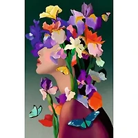 Ravensburger Moment femme-fleur - Iris - 200 pièces