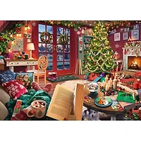 Ravensburger Cozy Christmas Retreat - 500 pièces Large