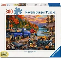 Ravensburger Lac au coucher de soleil - 300 pièces Large
