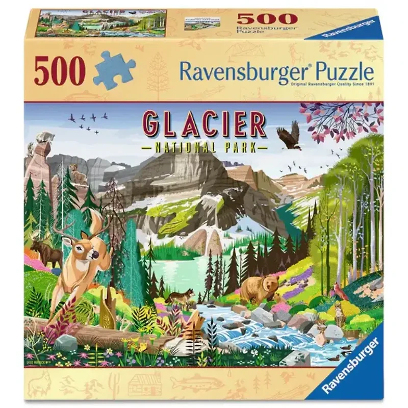 Ravensburger Le parc national de Glacier - 500 pièces