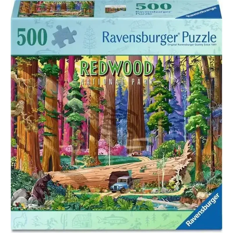 Ravensburger Le parc national de Redwood - 500 pièces