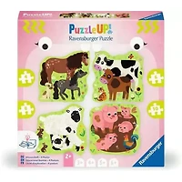 Ravensburger Puzzle Up! - Animaux de la ferme - 4, 6, 8 et 10 pièces