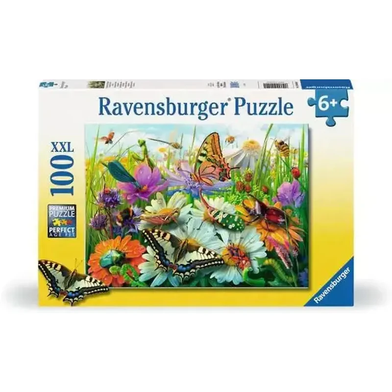 Ravensburger Le monde merveilleux des insectes - 100 pièces XXL