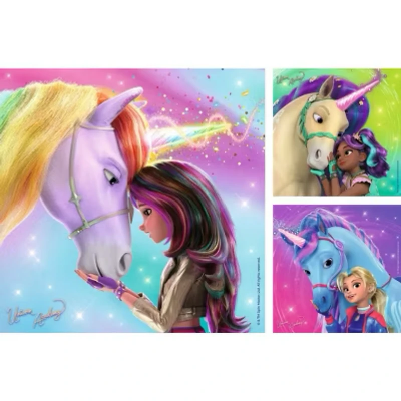 Ravensburger Unicorn Academy - 3x49 pièces