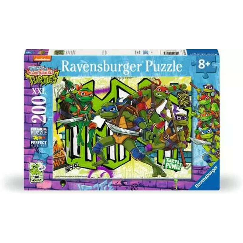 Ravensburger Les tortues ninjas invincibles! - 200 pièces XXL