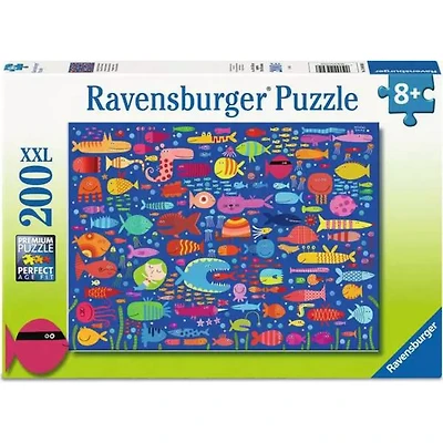 Ravensburger Amis poissons drôles - 200 pièces XXL