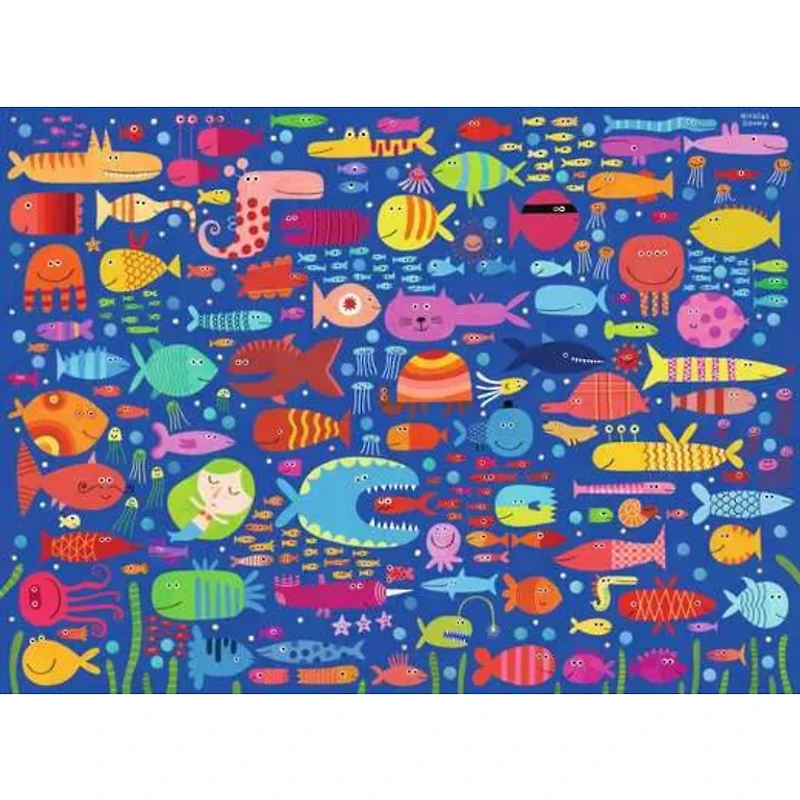 Ravensburger Amis poissons drôles - 200 pièces XXL