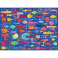 Ravensburger Amis poissons drôles - 200 pièces XXL