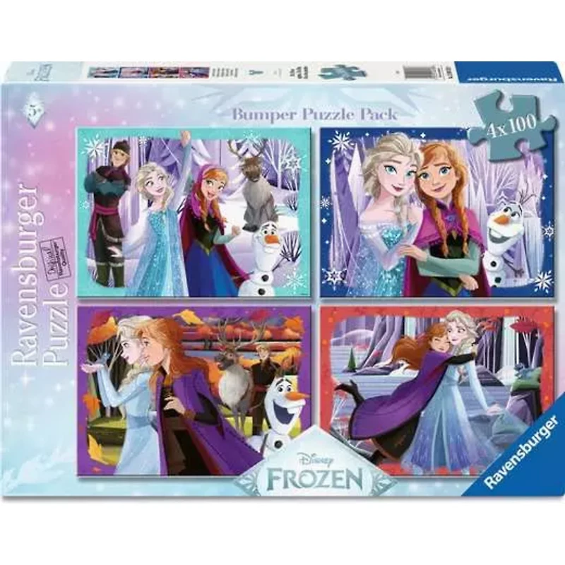 Ravensburger Frozen - Magical Spirits - 4x100 pièces