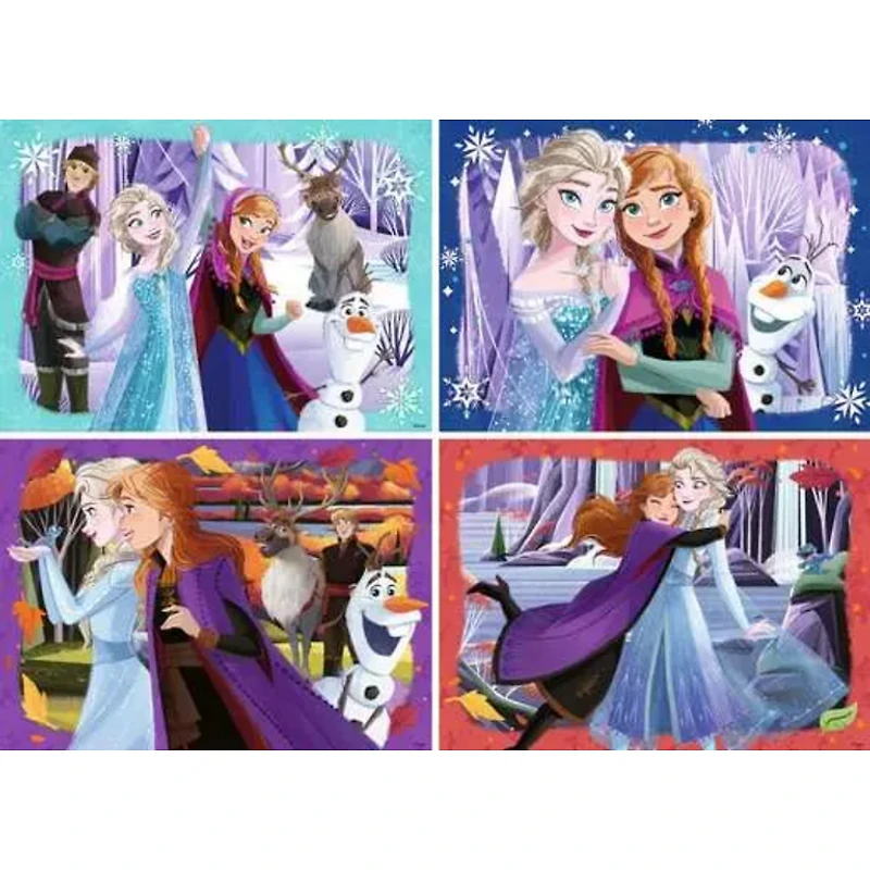 Ravensburger Frozen - Magical Spirits - 4x100 pièces