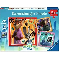 Ravensburger Zootopia 2 - A New Mission - 3x49 pièces