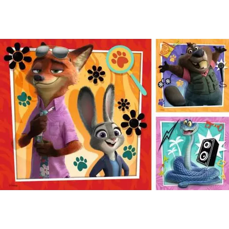 Ravensburger Zootopia 2 - A New Mission - 3x49 pièces