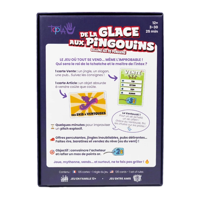 De la glace aux pingouins (Multilingue) [PRÉCOMMANDE]