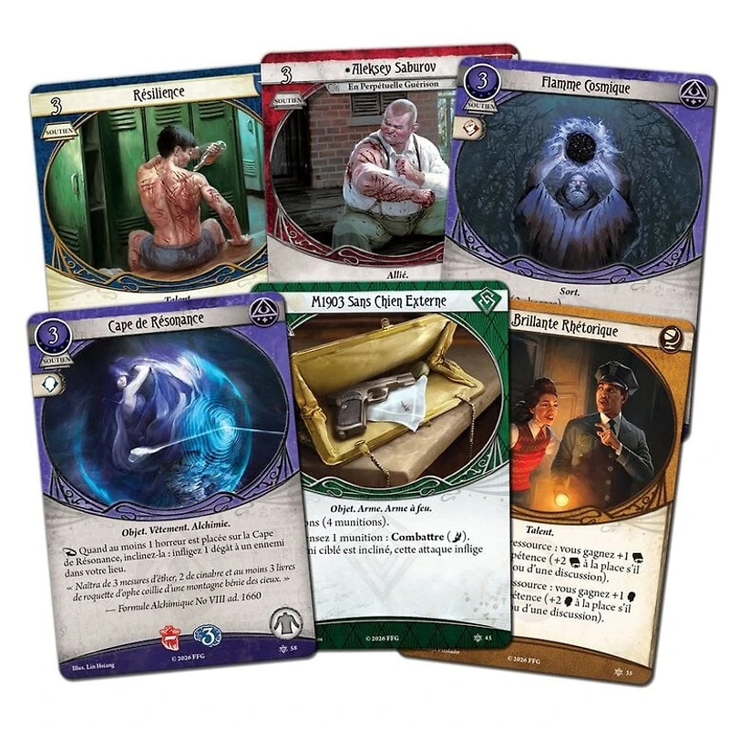 Horreur à Arkham - Jeu de cartes - Boite de base - Chapitre 2 (French)