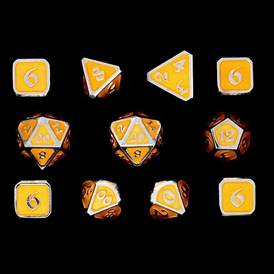 (Die Hard) Mythica RPG Set - 11 piece set - Platinum Citrine