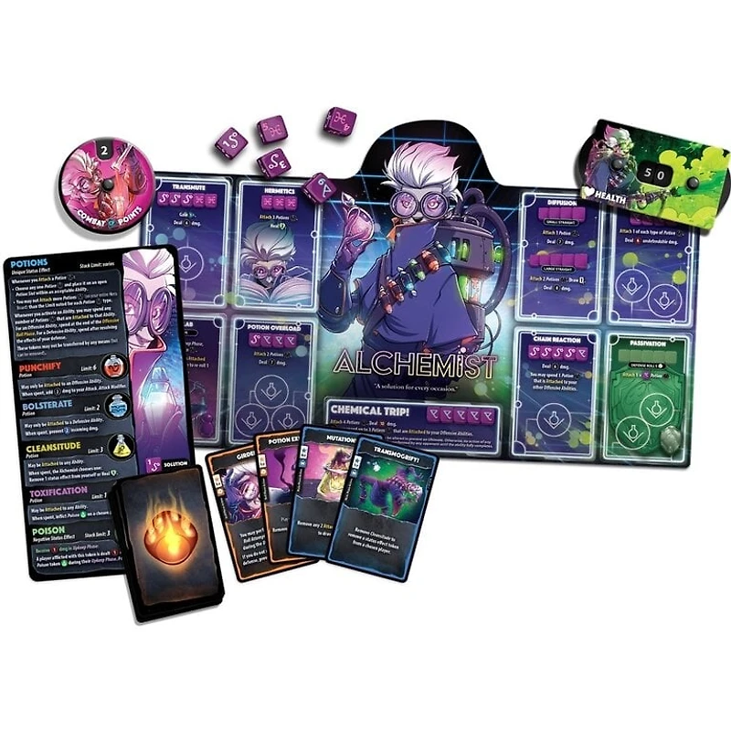 Dice Throne - Alchemist - Hero Pack (Anglais)