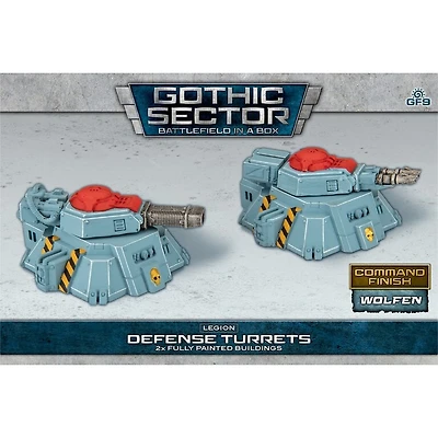 Galeforce Nine Battlefield in a Box - Gothic Sector - Legion - Defense Turrets