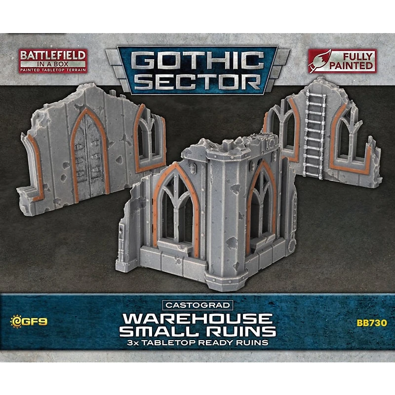Galeforce Nine Battlefield in a Box - Gothic Sector - Castograd