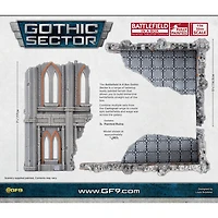 Galeforce Nine Battlefield in a Box - Gothic Sector - Castograd - Hab Block Large Ruins