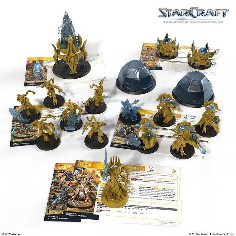 Starcraft - The Miniatures Game - Protoss - Starter Set - Founders Edi