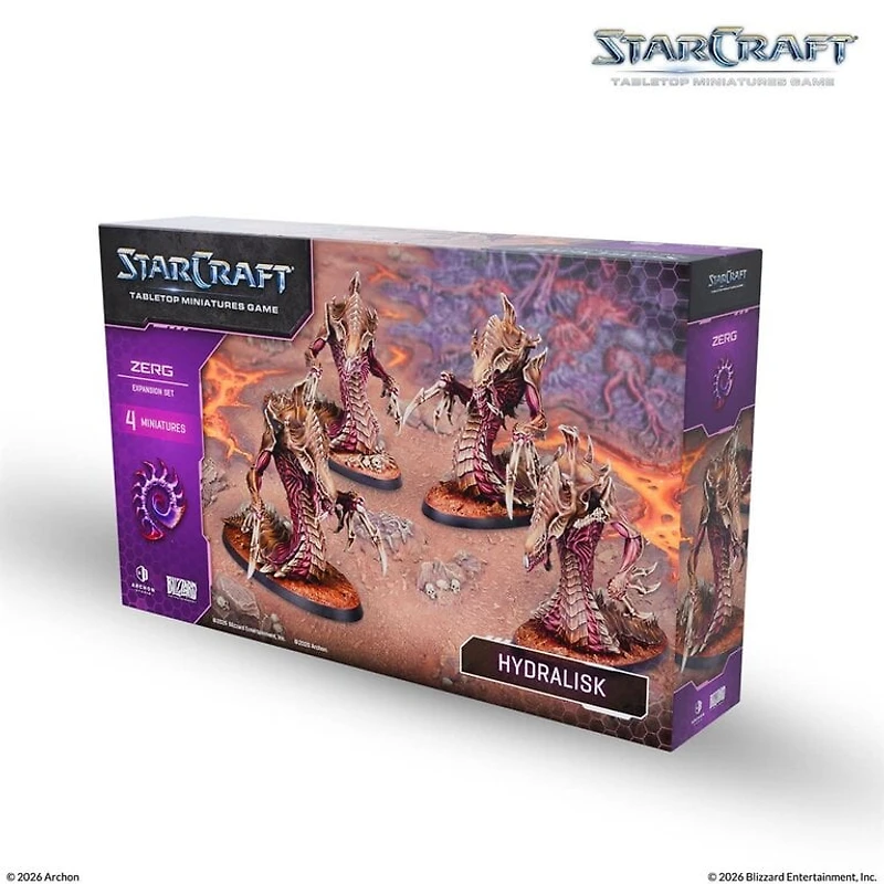 Starcraft - The Miniatures Game - Zerg - Hydralisk (Anglais) [PRÉCOMMANDE]