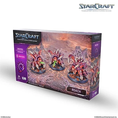 Starcraft - The Miniatures Game - Zerg - Roach (Anglais) [PRÉCOMMANDE]