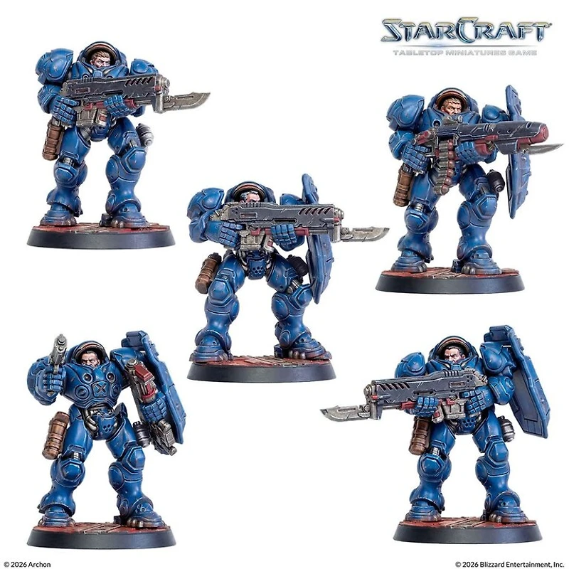 Starcraft - The Miniatures Game - Terran - Marine (English) [PREORDER]