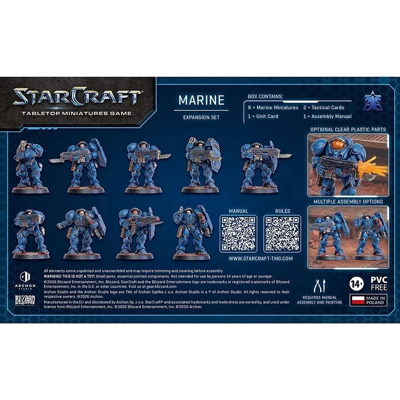 Starcraft - The Miniatures Game - Terran - Marine (English) [PREORDER]