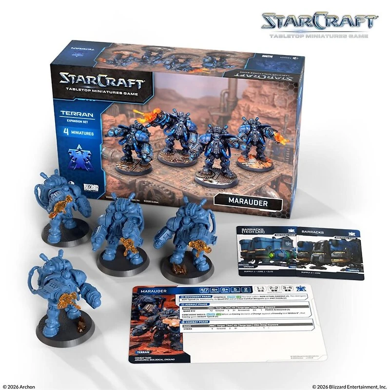 Starcraft - The Miniatures Game - Terran - Marauder (English) [PREORDE