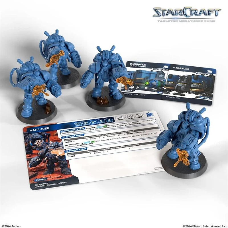 Starcraft - The Miniatures Game - Terran - Marauder (English) [PREORDE