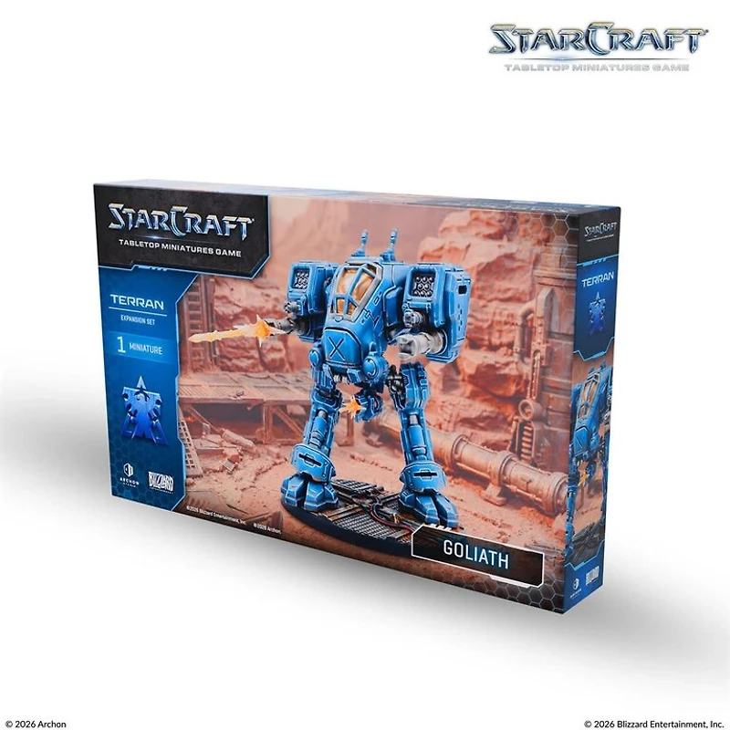 Starcraft - The Miniatures Game - Terran - Goliath (Anglais) [PRÉCOMMANDE]