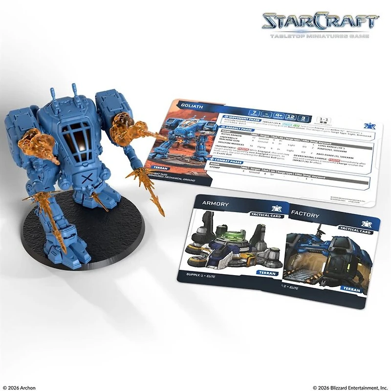 Starcraft - The Miniatures Game - Terran - Goliath (English) [PREORDER