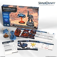Starcraft - The Miniatures Game - Terran - Jim Raynor & Point Defense 