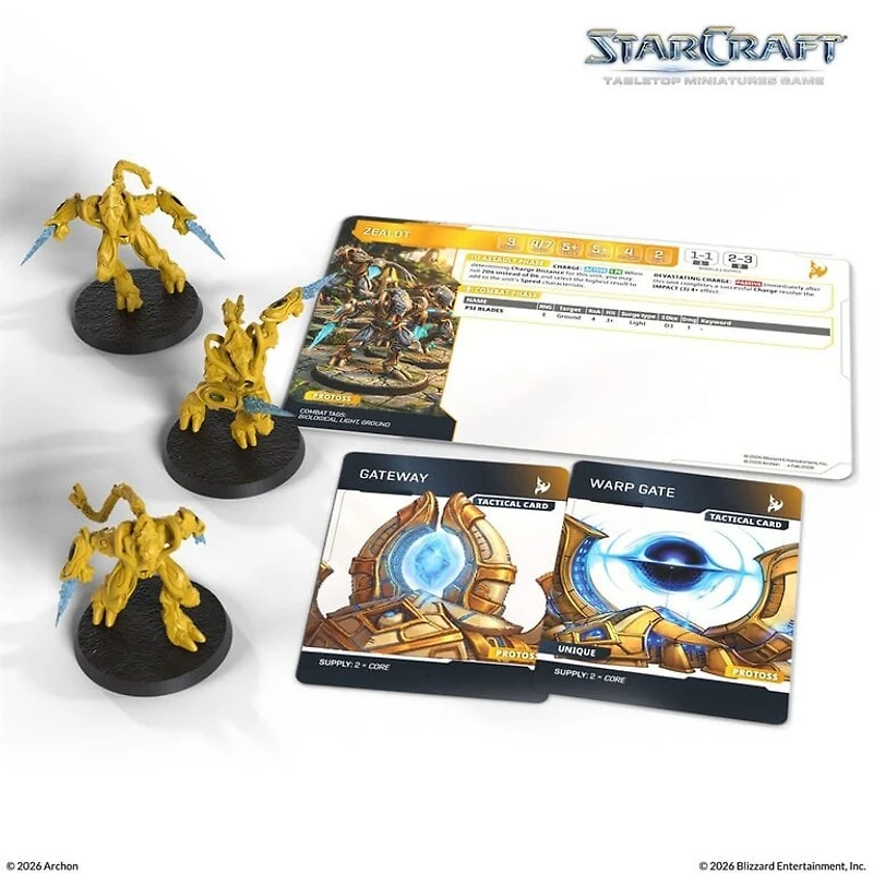 Starcraft - The Miniatures Game - Protoss - Zealot (Anglais) [PRÉCOMMANDE]