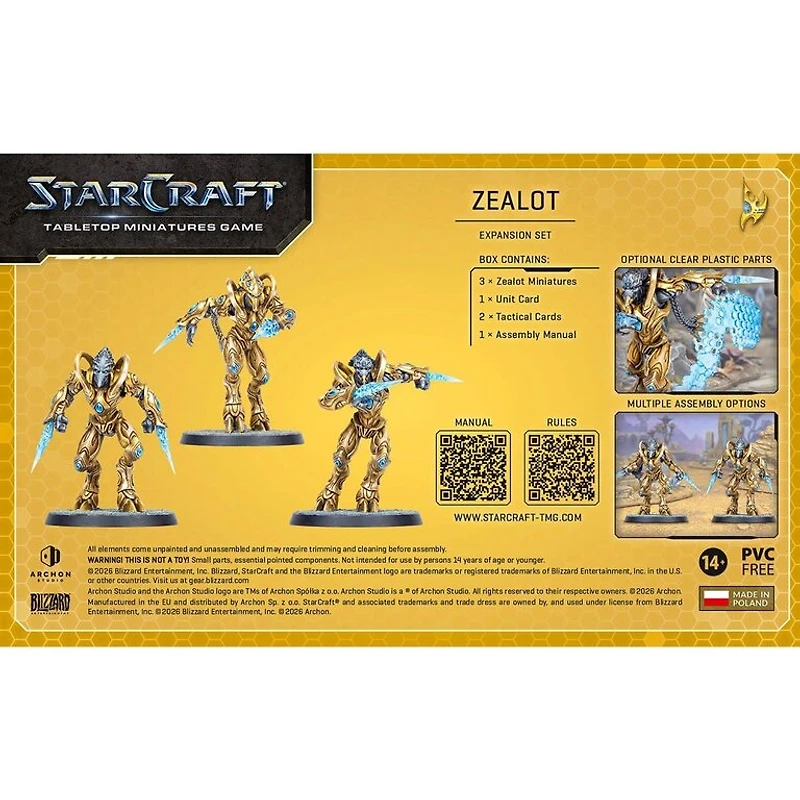 Starcraft - The Miniatures Game - Protoss - Zealot (English) [PREORDER