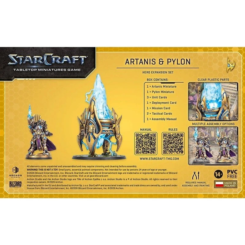 Starcraft - The Miniatures Game - Protoss - Artanis & Pylon (English) 