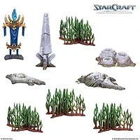Starcraft - The Miniatures Game - Lost Temple - 15 Terrains Pieces (En