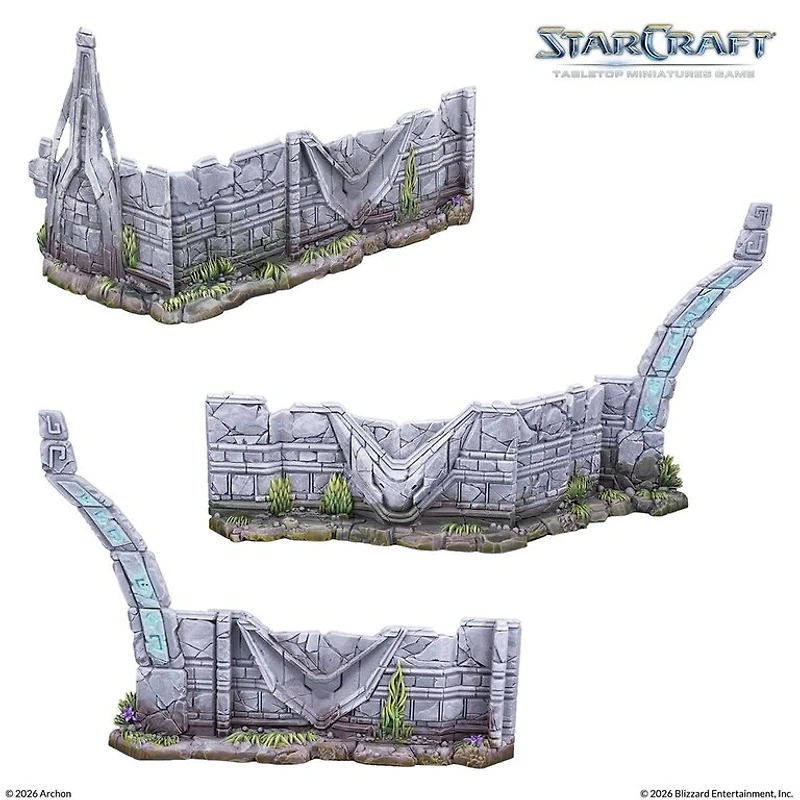 Starcraft - The Miniatures Game - Lost Temple - 15 Terrains Pieces (En