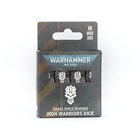 Iron Warriors Dice Set [PRÉCOMMANDE]