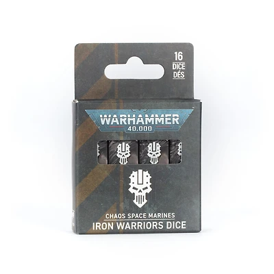 Iron Warriors Dice Set [PRÉCOMMANDE]