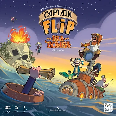 Captain Flip - Isla Bomba (Multilingue) [PRÉCOMMANDE]