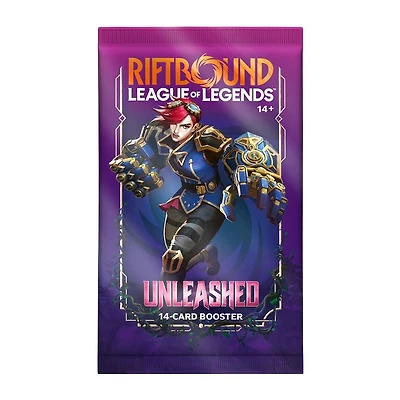 Riftbound - League of Legends - Unleashed - Booster (Anglais)