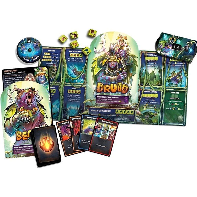 Dice Throne - Druid - Hero Pack (Anglais)