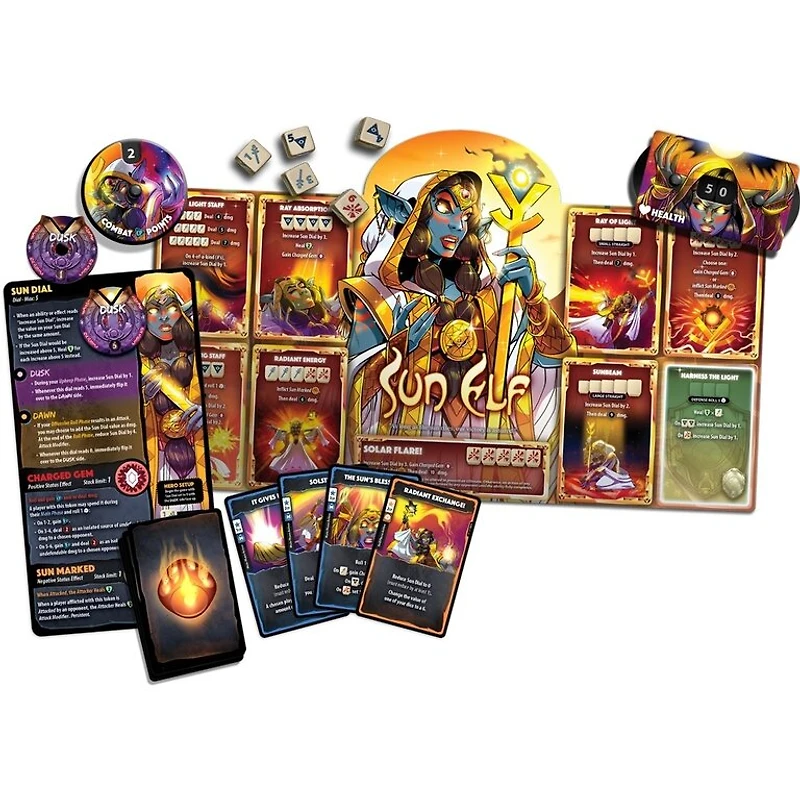 Dice Throne - Sun Elf - Hero Pack (Anglais)