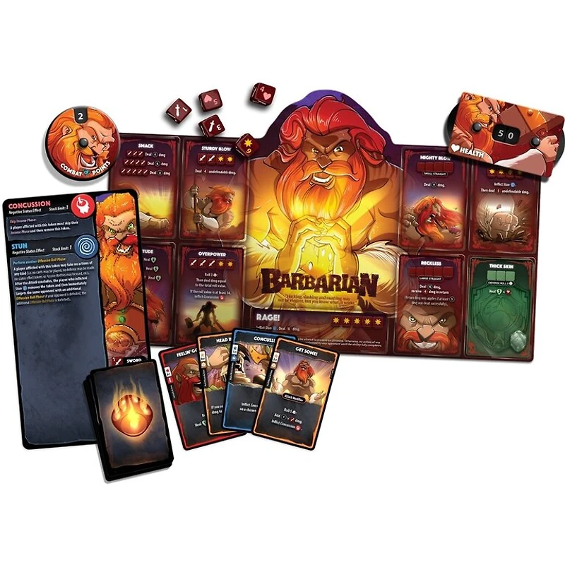 Dice Throne - Barbarian - Hero Pack (Anglais)